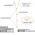 A款Gold Necklace42+5cm (P493) / Default