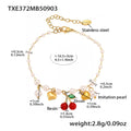 Gold / DIY Pendant Bracelet 16+5cm