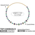 Blue CZ Gold / 12cm