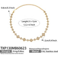 White CZ Gold / 12cm
