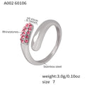 Steel Pink CZ