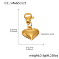 Gold / Heart Charm (Type 1)
