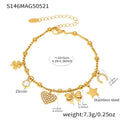 DIY Charm Anklet