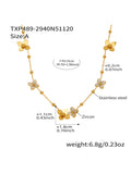 Gold Necklace A Style 42+5cm