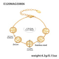 Gold / Tree of Life Bracelet
