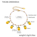 Lemon Pearl Beaded / 16+5cm Length