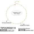 Gold / Necklace 40.5+5cm