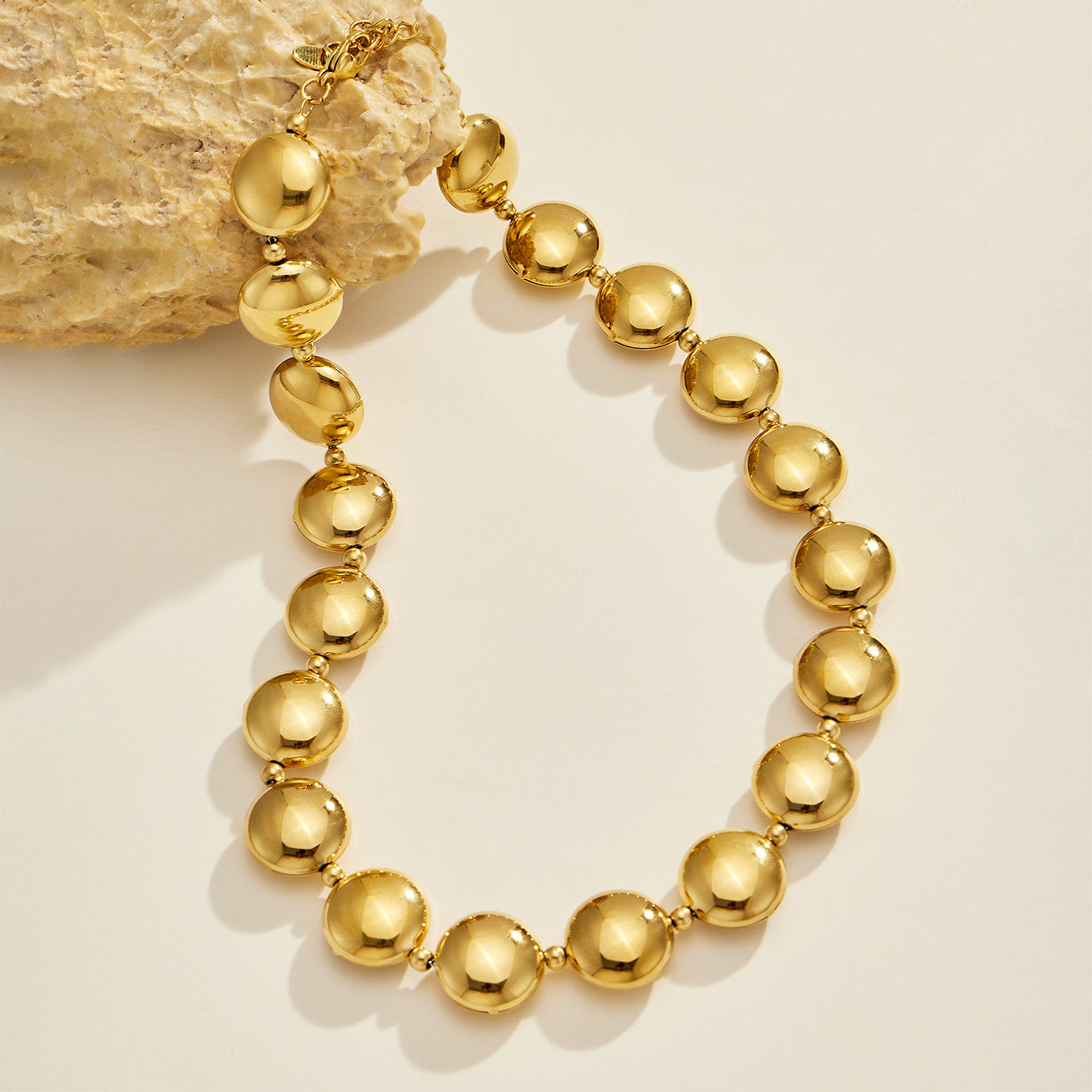 316L Stainless Steel 18K PVD Gold Droplet Bracelet made with 316L stainless steel and 18K PVD gold finish for wholesale jewelry buyers - image 8
