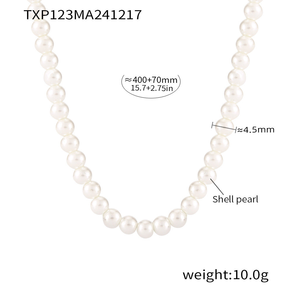 316L Stainless Steel 18K PVD Gold Droplet Necklace made with 316L stainless steel and 18K PVD gold finish for wholesale jewelry buyers - image 3