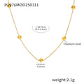 Gold / Necklace 40+5cm