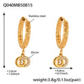Gold (Q040) / Double Hoop