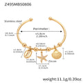 Gold Starfish Zircon