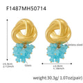 Gold (F1487-Gold-BlueStone) / Blue Stone