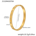 Asymmetric Cuff (Z132) / Gold