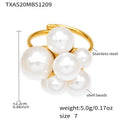 TXA520-Gold Ring-Size 7