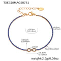 Bracelet / Blue Zircon