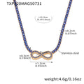 Necklace / Blue Zircon