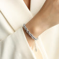 Twist Chain Bracelet / Steel
