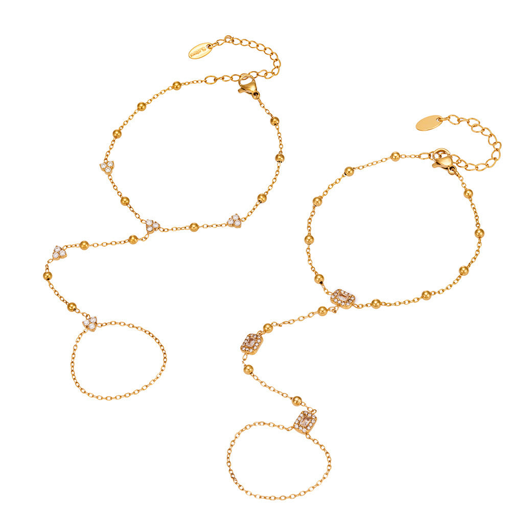 316L Stainless Steel 18K PVD Gold Link Bracelet made with 316L stainless steel and 18K PVD gold finish for wholesale jewelry buyers - image 15