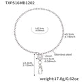 Steel Necklace 47cm