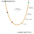 Gold / Necklace 40+5cm (P1693B)
