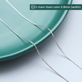 Steel / S-Link Chain 40cm + 5cm Extender