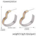 Layered Heart Hoops (Style A) / Two-Tone