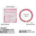 Style P Zircon & Natural Stone Stretch Bracelet / Bracelet