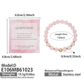 Style D Zircon & Natural Stone Stretch Bracelet / Bracelet