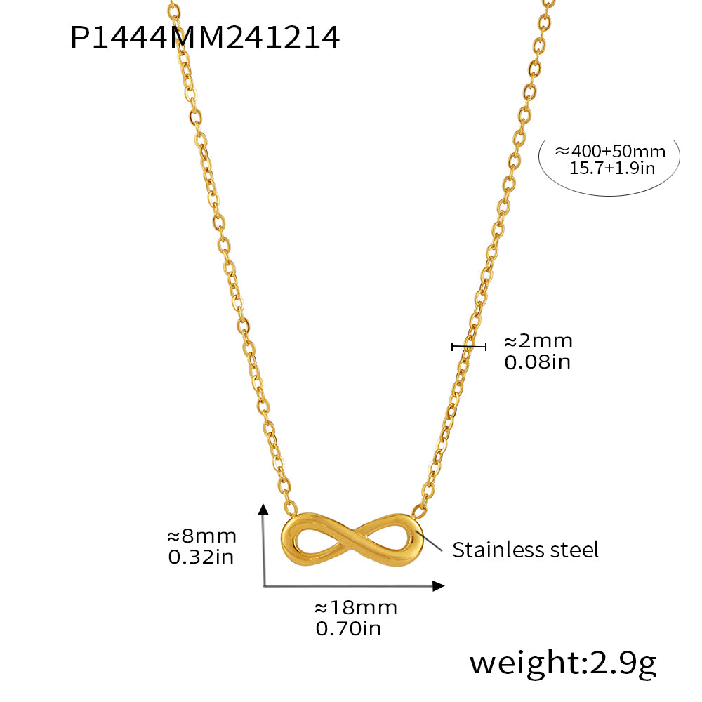 316L Stainless Steel 18K PVD Gold Natural Stone Pearl Necklace made with 316L stainless steel and 18K PVD gold finish for wholesale jewelry buyers - image 4