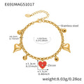 Gold / Charm Set E691 (16+5cm)