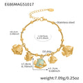 Gold / Charm Set E686 (16+5cm)