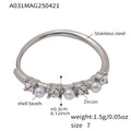 A031 Pave Band / Steel