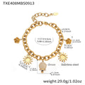 Gold / Bracelet 17+5cm