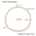 Two-Tone / Necklace 36+5cm