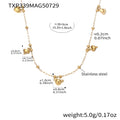 Gold / Bear Necklace 39+5cm