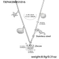 Steel / DIY Crab Necklace 41+5cm