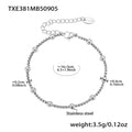 Steel / DIY Bracelet 16+5cm