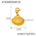 Scallop Shell Charm