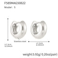Silver / Large 12mm