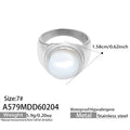 Steel White Shell / Size 6