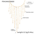 Gold / Imitation Pearl Tassel