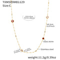 Long Necklace C - Red (92+5cm)