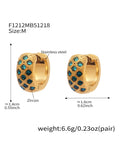 Blue CZ - Medium