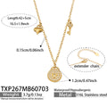 Necklace / 锆石小锁Gold / 5cm