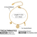 Bracelet / 锆石小锁Gold / 5cm