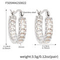 Steel CZ Earrings (F505) / Default