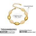 Bracelet / Yellow Resin Gold / 5cm