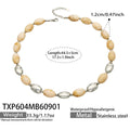 Necklace / Ivory Resin Steel / 5cm