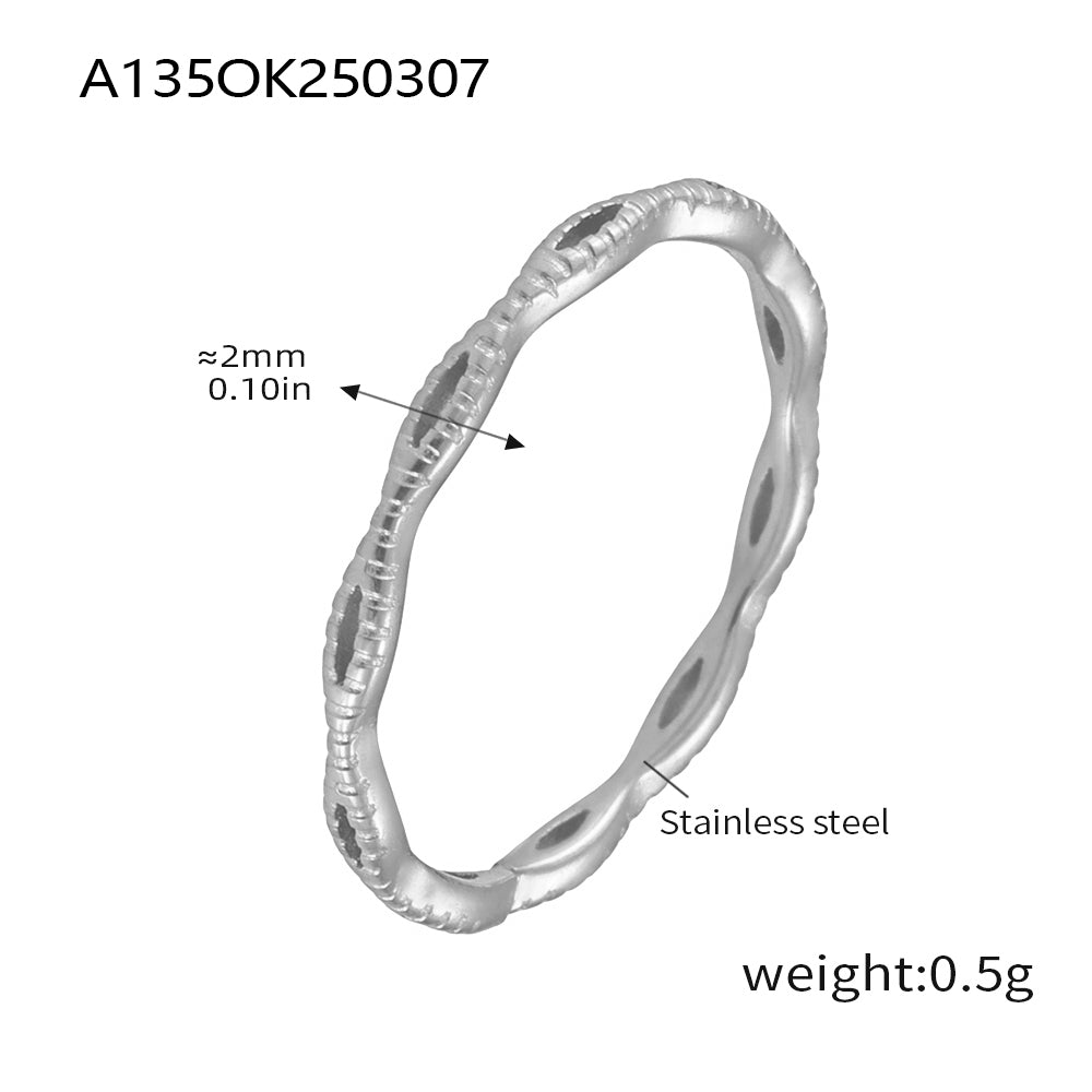 Miduoduo A133-A134-A135 Ring Steel - Dimension & Weight Specifications
